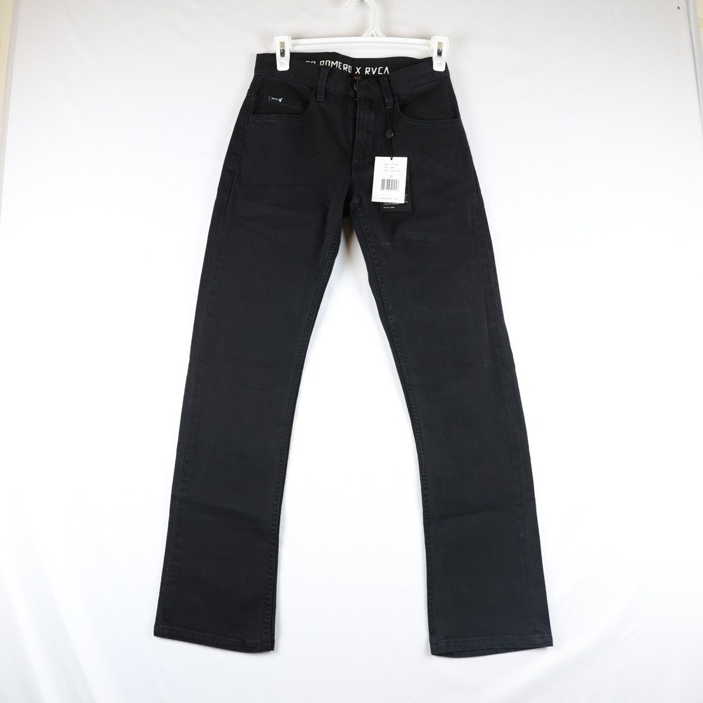 RVCA Romero Pants Womens 26 Leo Romero Collaboration Skinny Stretch Denim‎ Jeans